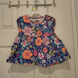 OshKosh B'gosh Blue and Pink Floral Dress
